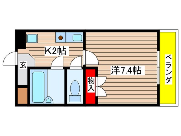 メゾンみゆきの物件間取画像